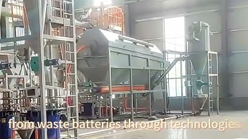 Lithium battery recycling machine