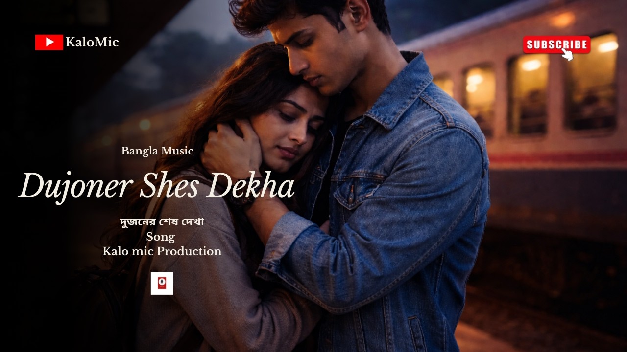 Kalo Mic - Dujoner Shes Dekha (দুজনের শেষ দেখা) || Bangla Ai Music || Kalo Mic Production