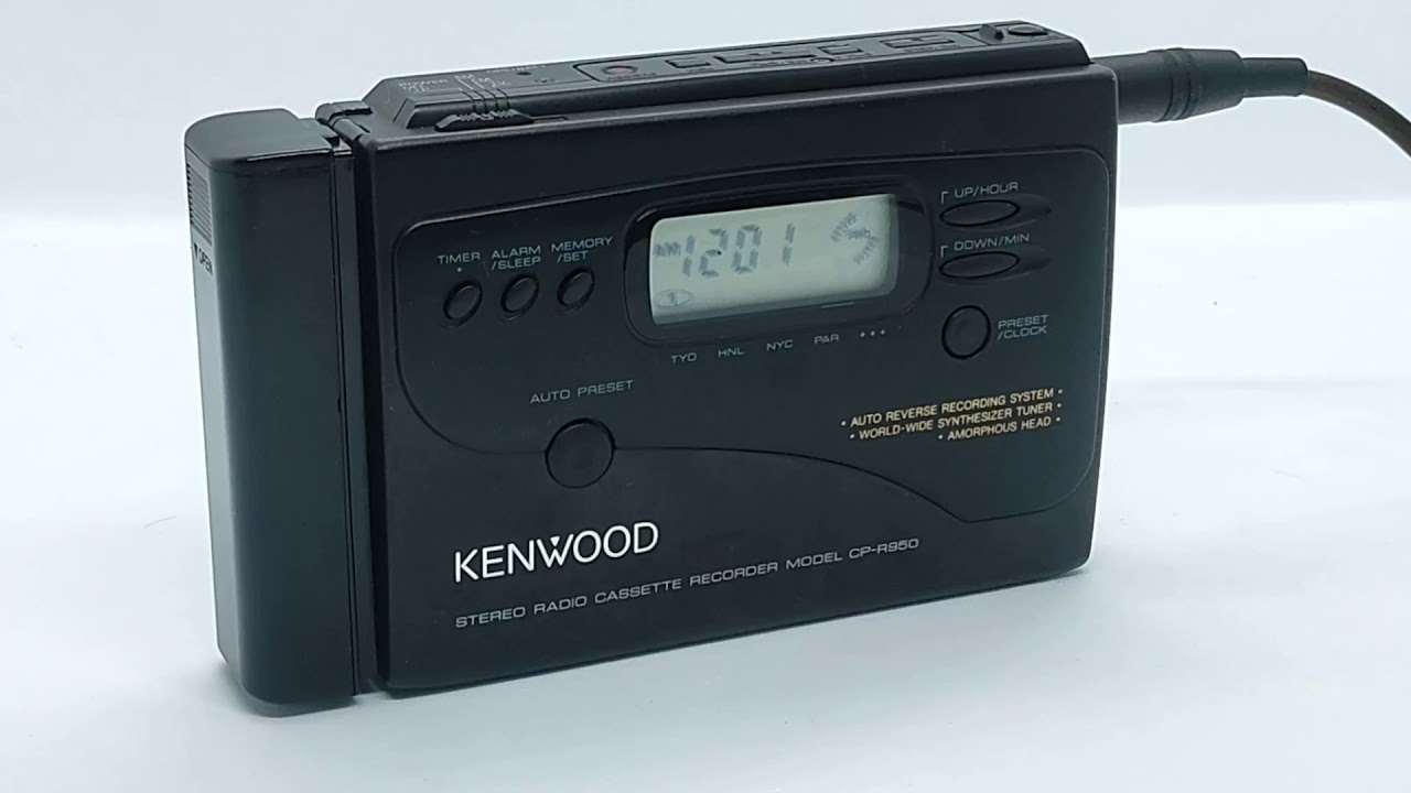 Kenwood CP-R950 clone Aiwa hs-jx50 - YouTube