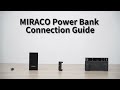 Revopoint MIRACO 3D Scanner: Power Bank Connection Guide