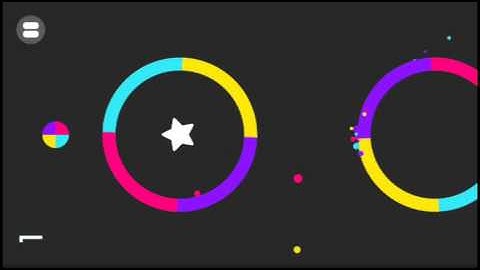 Playing Color Switch part 2 android gameplay