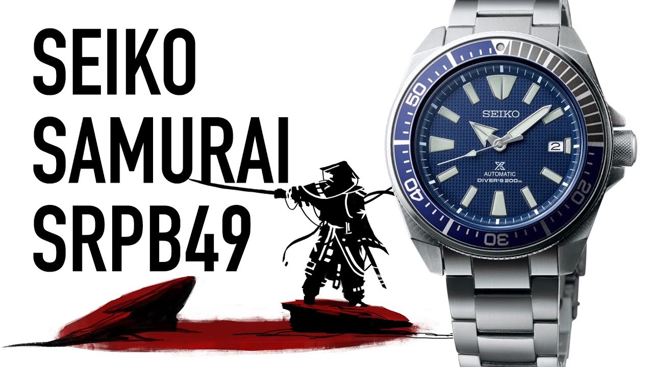 Seiko Samurai SRPB49 Dive Watch Review - YouTube