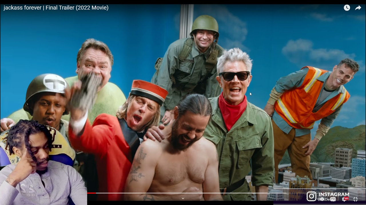 jackass forever REACTION! Final Trailer (2022 Movie) YouTube