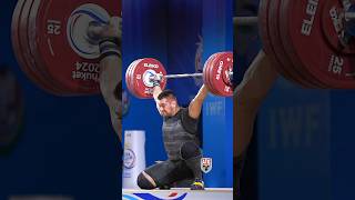 Yauheni Taikhantsou (102kg 🇧🇾) 180kg Save & 183kg (403lbs) Snatch + Slow Motion! #weightlifting