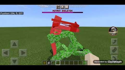 Mutant Creeper vs Mutant Skeleton