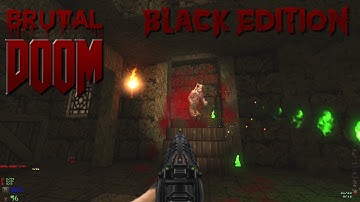 Brutal Doom Black Edition 3.2c - Project Slipgate | Map09 | PC Gameplay 4K