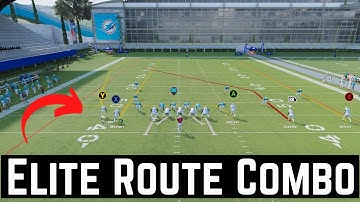 The Best Zone Beating Route Combo In Madden 23!