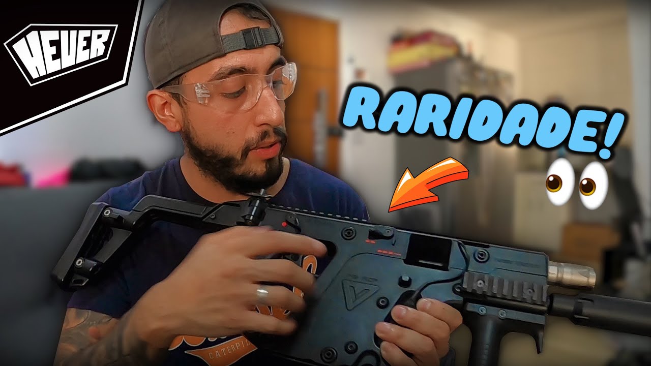 ATIREI COM UMA DAS ARMAS MAIS RARAS DE AIRSOFT BRASIL