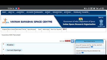 ISRO VSSC Answer Key Out Live 2021 [in English]