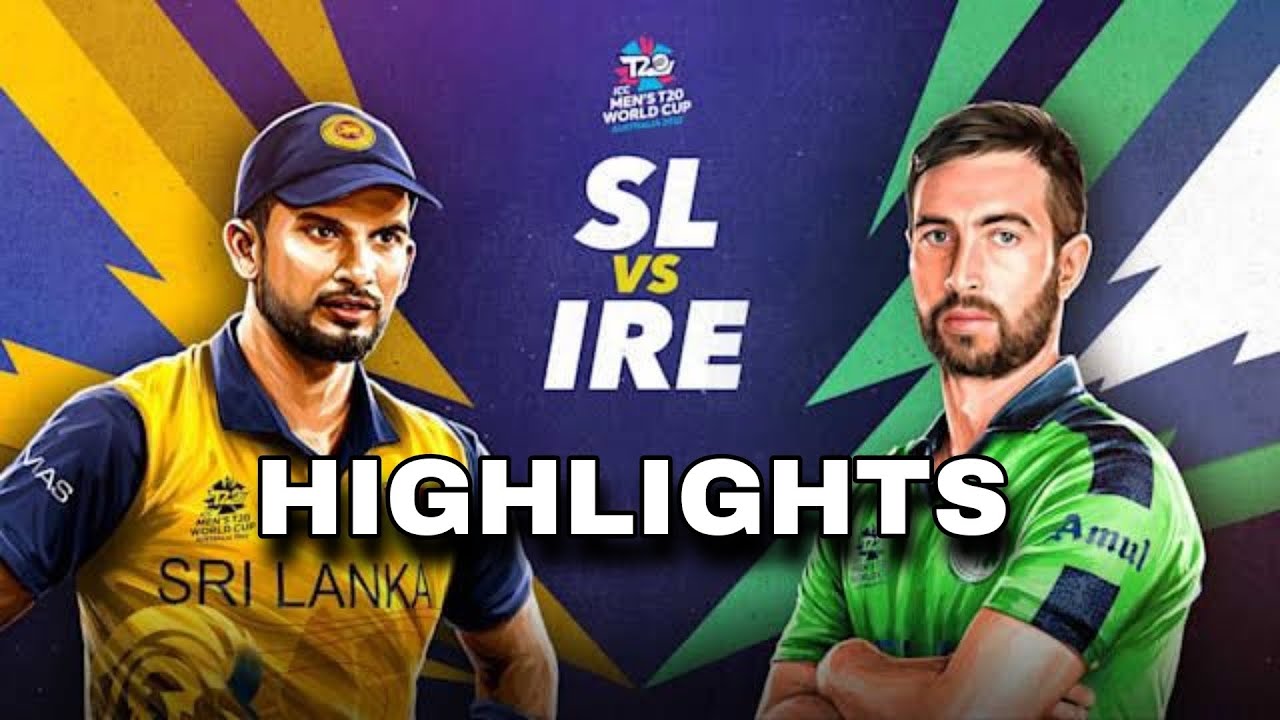 sri lanka vs ireland highlights | sri lanka vs ireland highlights 2022 | 