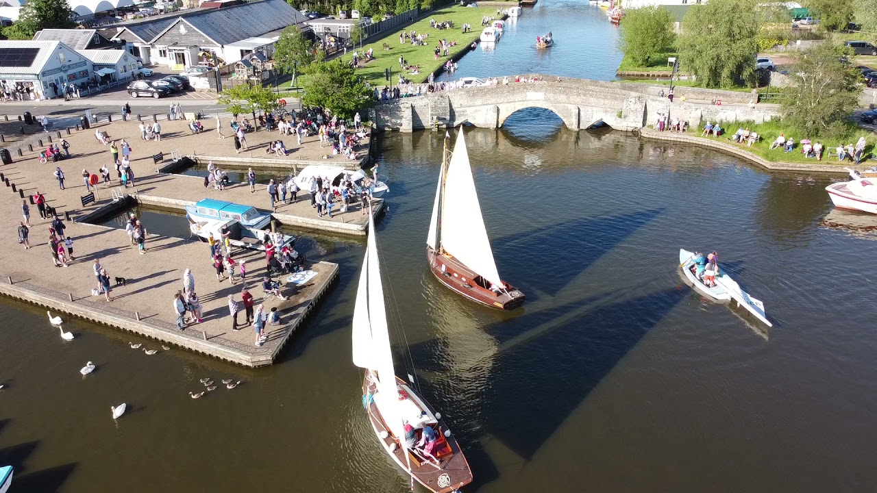 3 Rivers Race 2021 Potter Heigham Bridge 2 YouTube