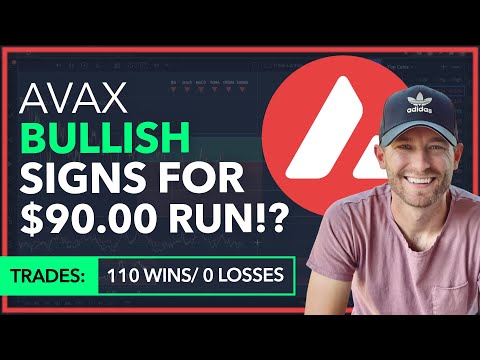 AVAX - TANDA BULLISH UNTUK MENCAPAI $90,00!? [110 MENANG/ 0 KALAH!]