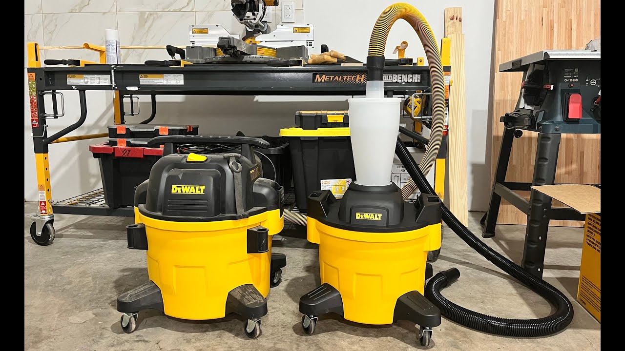 Didn't know Dewalt makes a cyclone dust collector.