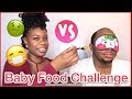 Baby food challenge // Family additon ( MUST SEE )