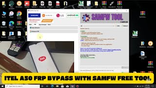 FREE FRP TOOL. ITEL A50 FRP BYPASS WITH SAMFW TOOL. ANDROID 13/14/15 SUPPORTED. #tripletechgh  screenshot 3