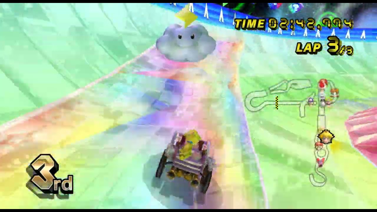 Mario Kart Wii - 150cc Special Cup Grand Prix (Peach Gameplay, Daytripper) + Ending Credits [HD]