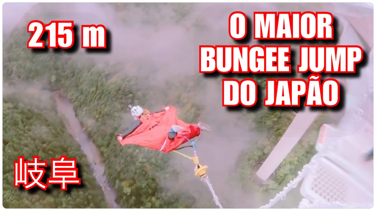PULEI DO MAIOR BUNGEE JUMP DO JAPÃO!