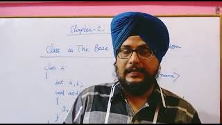 ICSE Class X (Chapter 2 Class As The Basis Of All Computations)