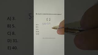 Matrizes | Determinante de uma matriz 2x2