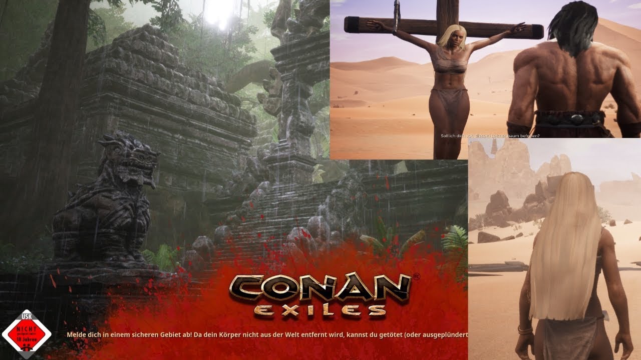 Conan Exiles -- Oh ein Kanibale survival翻譯