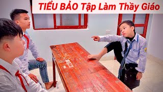 DTVN Vlog : (Tập 184 )Bài học nhớ đời cho kẻ giám bắt nạt trẻ trâu( TIỂU BẢO TẬP LÀM THẦY GIÁO )