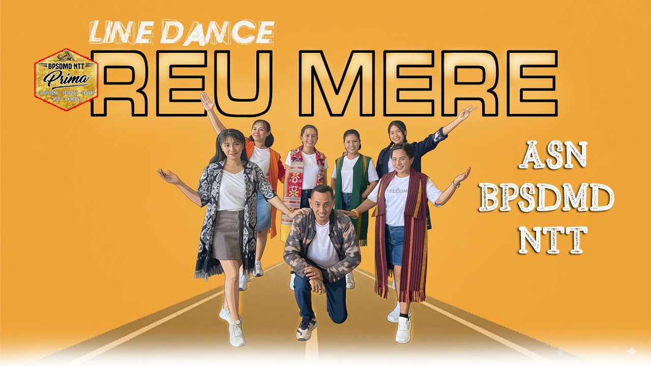 REU MERE || Line Dance ASN BPSDMD Provinsi NTT