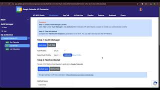API Google Calendar data extract apilabs postman alternative