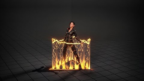 Fire Shield Unreal engine 5.4 Niagara Download