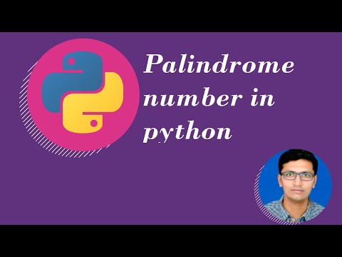 Python Tutorial for beginners :7 Palindrome Number in python [Hindi]