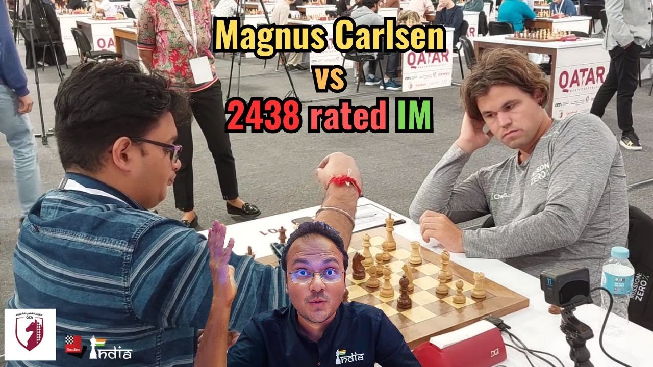 The Star-Studded Entry of the Qatar Masters 2023 feat. Magnus, Hikaru,  Anish, Gukesh 