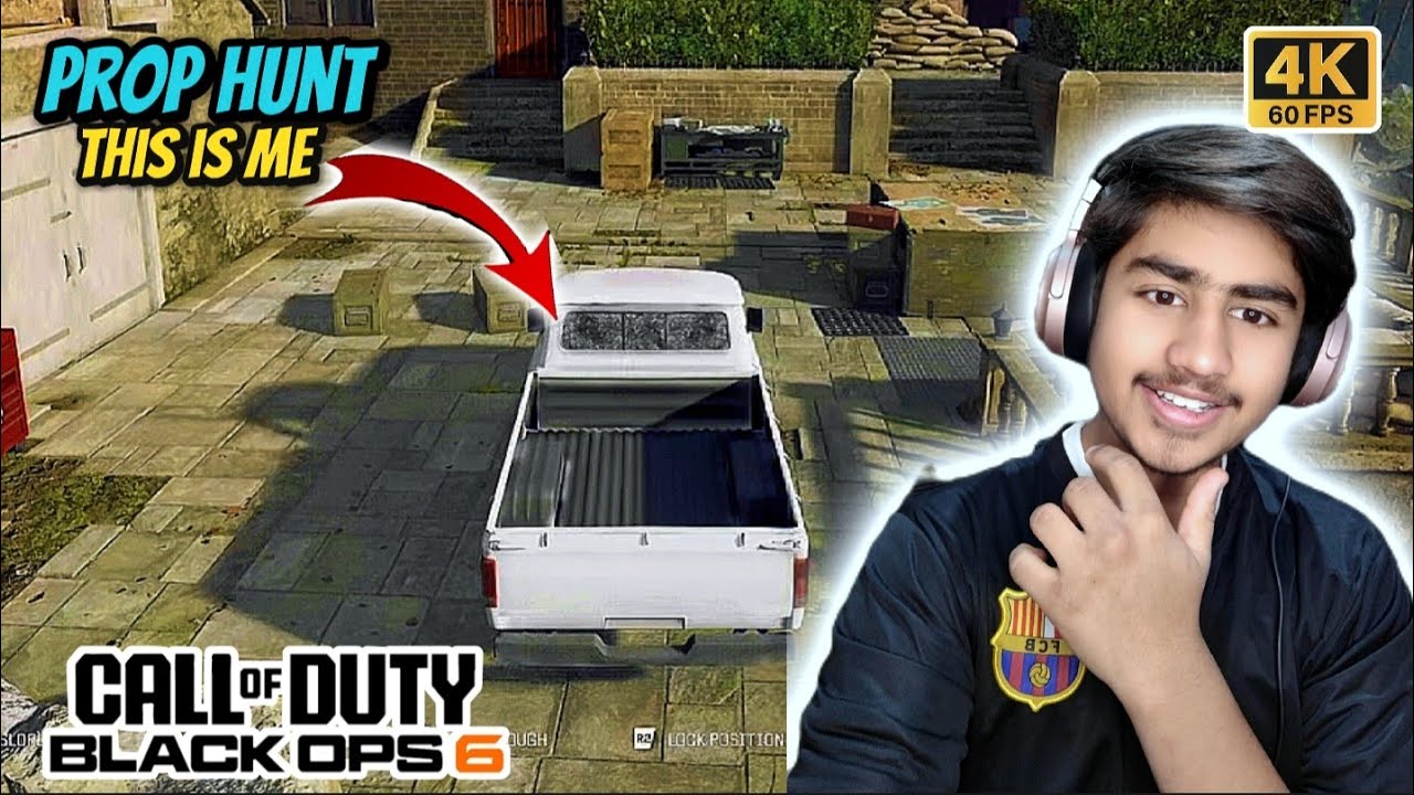 Prop Hunt Call of duty black ops 6 PS5 Gameplay - YouTube