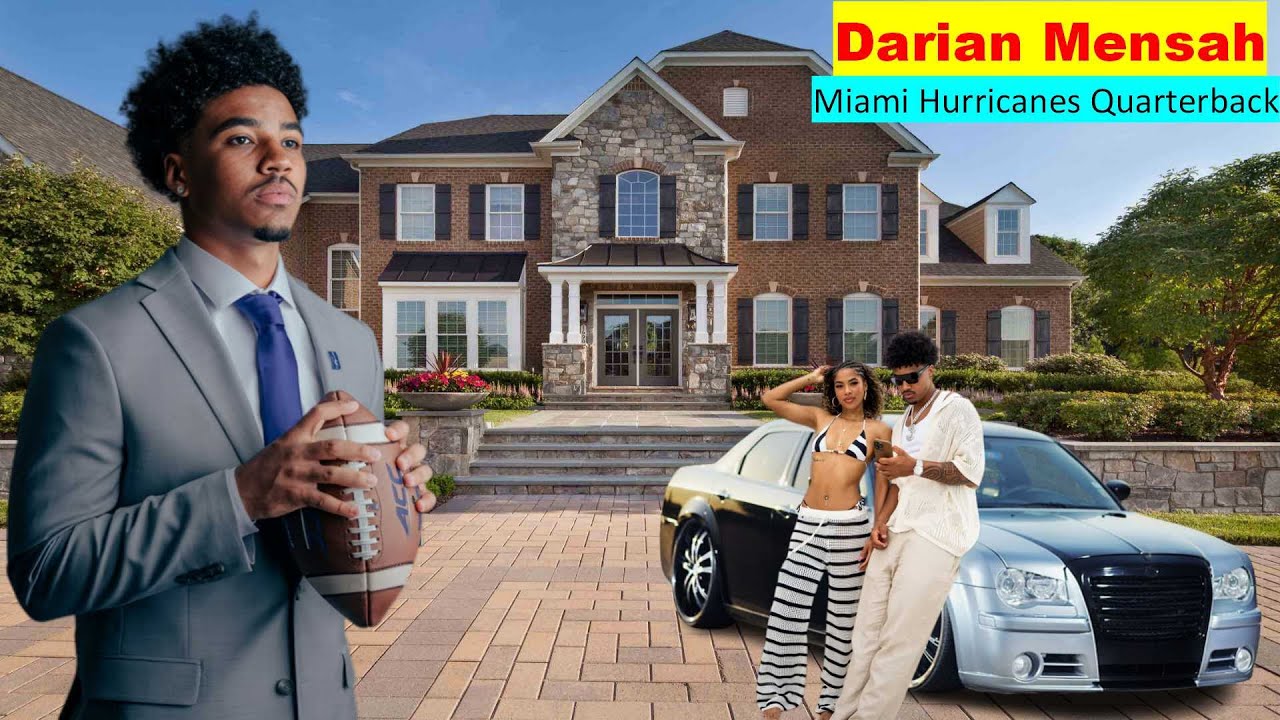 Meet Miami Hurricanes QB Darian Mensah's Controversial Transfer, Life Story, Girlfriend, Family &NIL