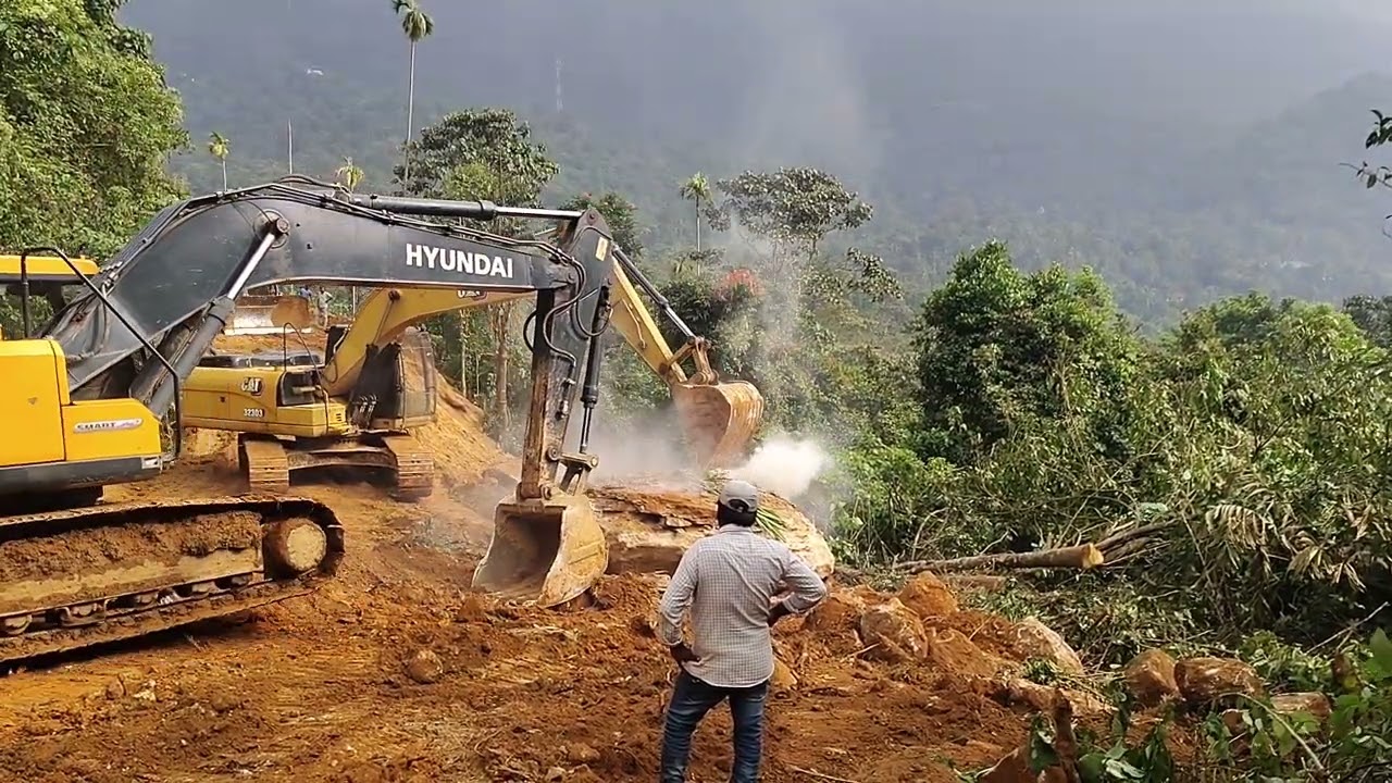 big boulder vs excavators 