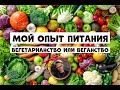 Мой опыт питания / Веганство, вегетарианство или сыроедение?