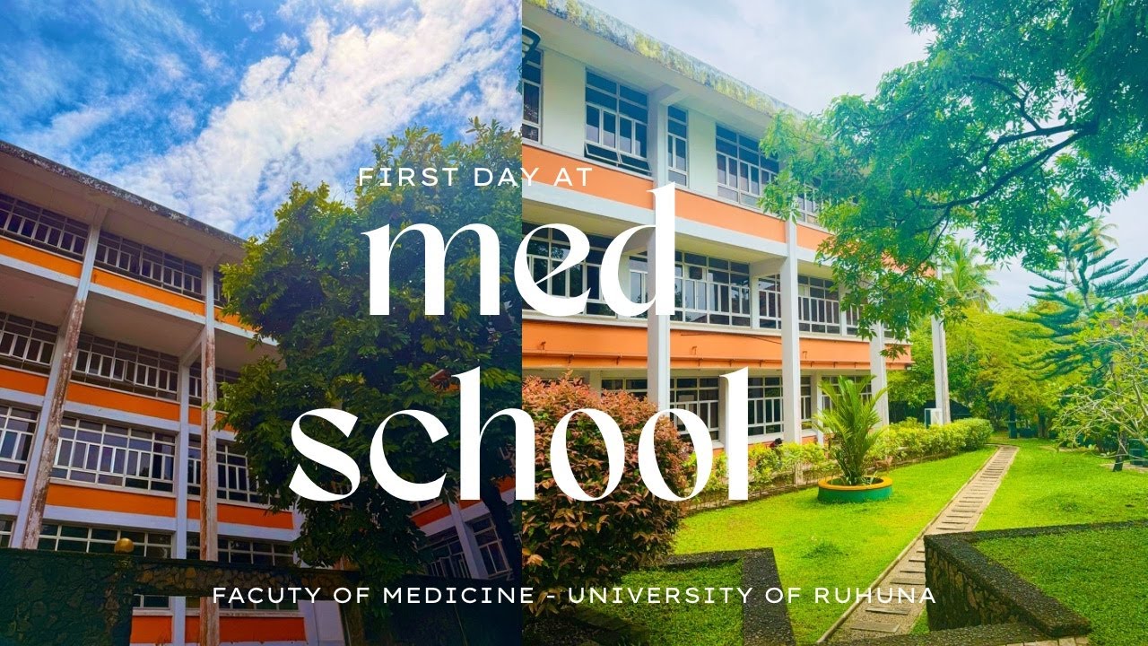 First Day at Med School - Inauguration Ceremony 2025 - Faculty of Medicine | University of Ruhuna
