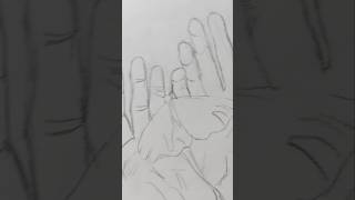 Hands Sketch👀 #art #sketch #viral #fypシ #short #trending #drawing #hands