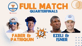 Urijah Faber & Hayden Patriquin vs. Festus Ezeli & John Isner | Full Match | Celeb Pickleball Bash