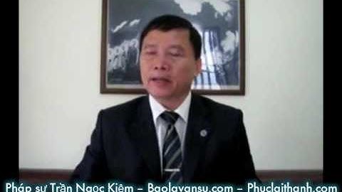 Pháp  Trần Ngọc Kiệm giảng về cải táng, sang cát, bốc mộ