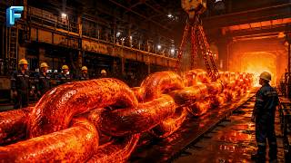 Inside the Forge of Giants: The 2,000°F Process of Making World’s Strongest Maritime Chains