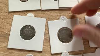 Серебряные монеты Екатерины II