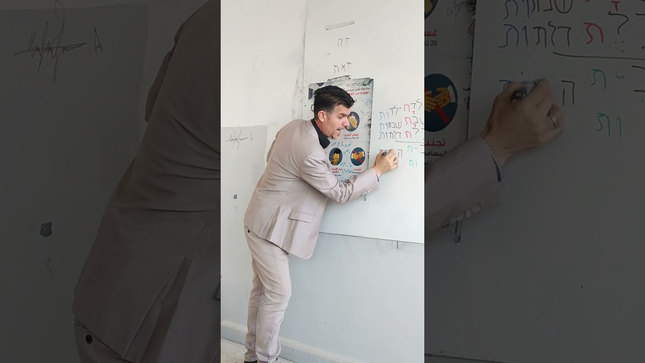 عدد الاسم في العبرية (المفرد والمثنى والجمع)  ٢