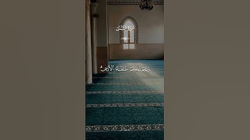 امن يجيب المضطر اذا دعاه🙏❤🥀#سورةالنمل #القرآن_الكريم #راحة_نفسية  #اكسبلور