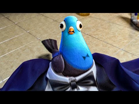Will Smith Transforms Into A Pigeon Extended Scene - SPIES IN DISGUISE (2019) Movie Clip