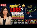 Profit or Loss? 😳 LIVE Cost & Revenue Analysis (Real Examples + Graphs)