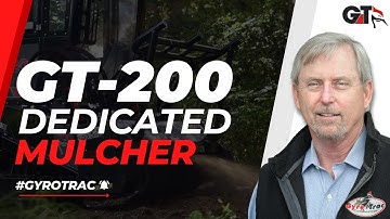 Best Dedicated Mulcher of 2024 | See the GT-200 from Gyro-Trac with Tim Bush