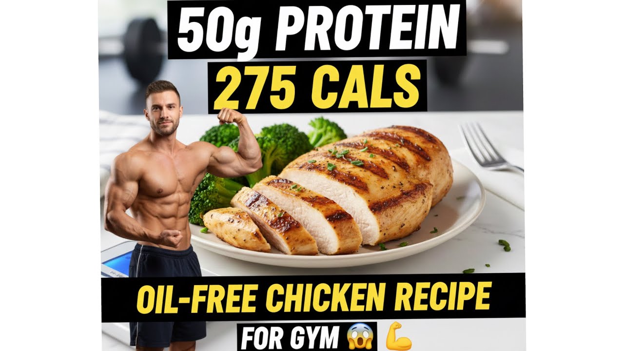 50g Protein Chicken Recipe 😱 | Only 275 Calories 💪