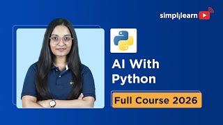 Celebrity AI With Python Full Course 2026 [FREE] | Learn Artificial Intelligence With Python | Simplilearn Wealth