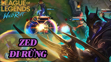 [LMHT:Tốc Chiến] Mang Zed đi rừng gánh team cực mạnh | Cách di chuyển hợp lý