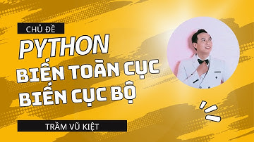 Giải bài tập Python - Biến toàn cục và Biến địa phương/Biến cục bộ - Trầm Vũ Kiệt