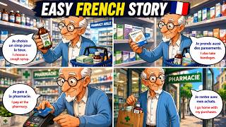 Learn French Through A Story Beginner French A1A2 Marcel Goes To The Pharmacy